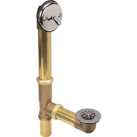 Proplus TRIP LEVER WASTE AND OVERFLOW 20 GAUGE BRASS Finish BD1520